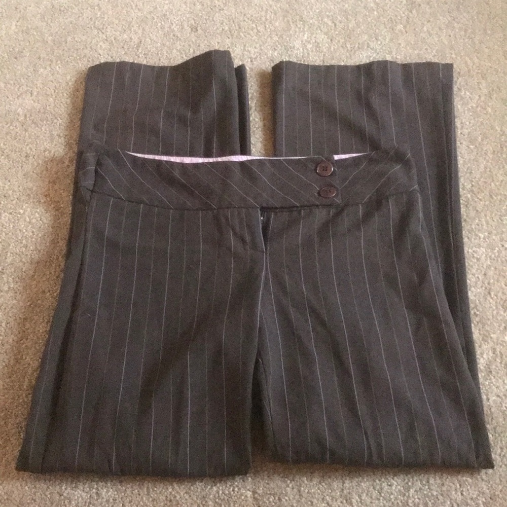 Pin stripe dress pants